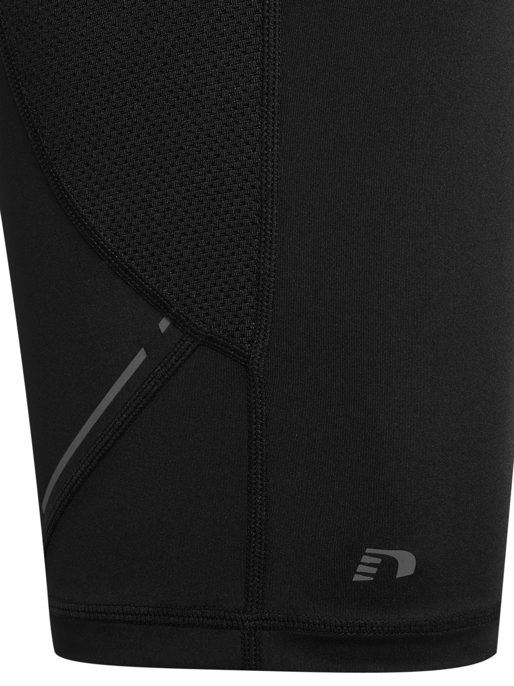 nwlRACE HW POCKET W SHORT TIGHTS, BLACK, packshot