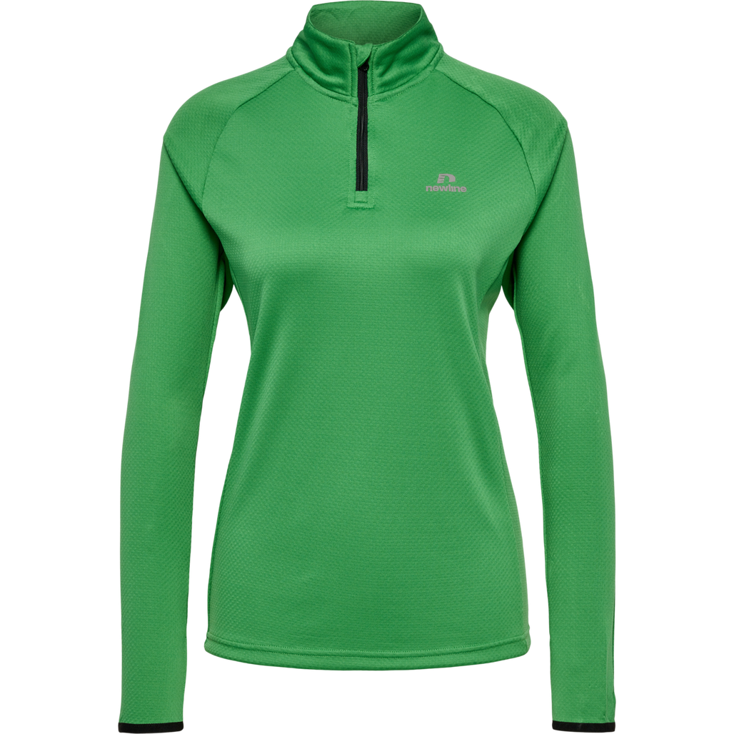 nwlPHOENIX 1/2 ZIP L/S WOMAN, MEDIUM GREEN, packshot
