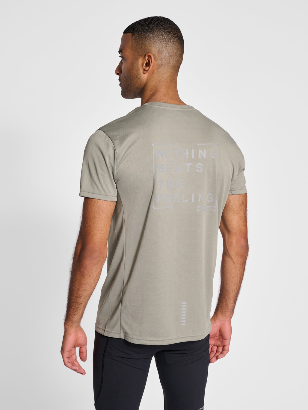 nwlHOUSTON T-SHIRT S/S MEN, MOON MIST, model