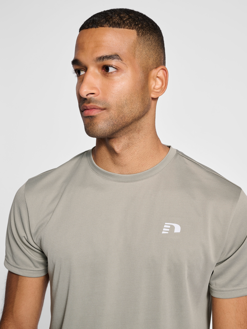 nwlHOUSTON T-SHIRT S/S MEN, MOON MIST, model