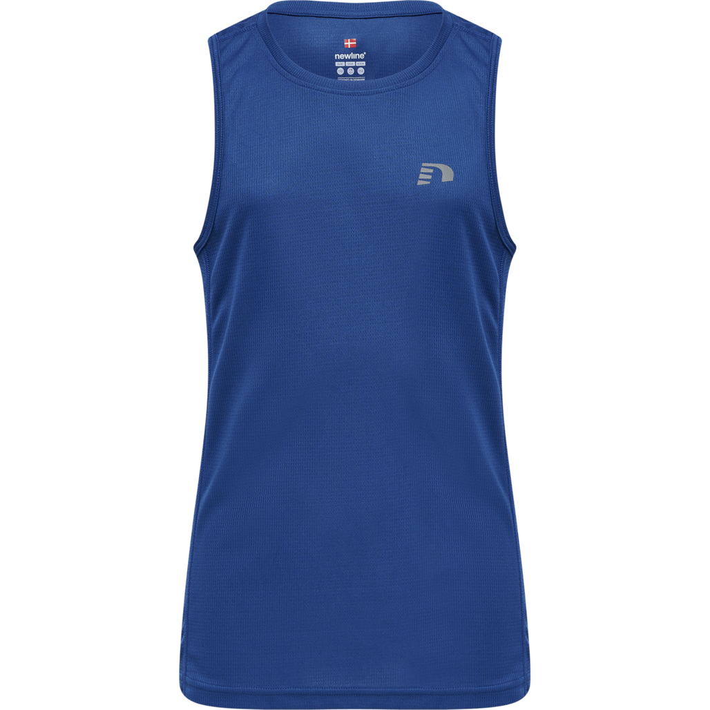 KIDS CORE RUNNING SINGLET, TRUE BLUE, packshot