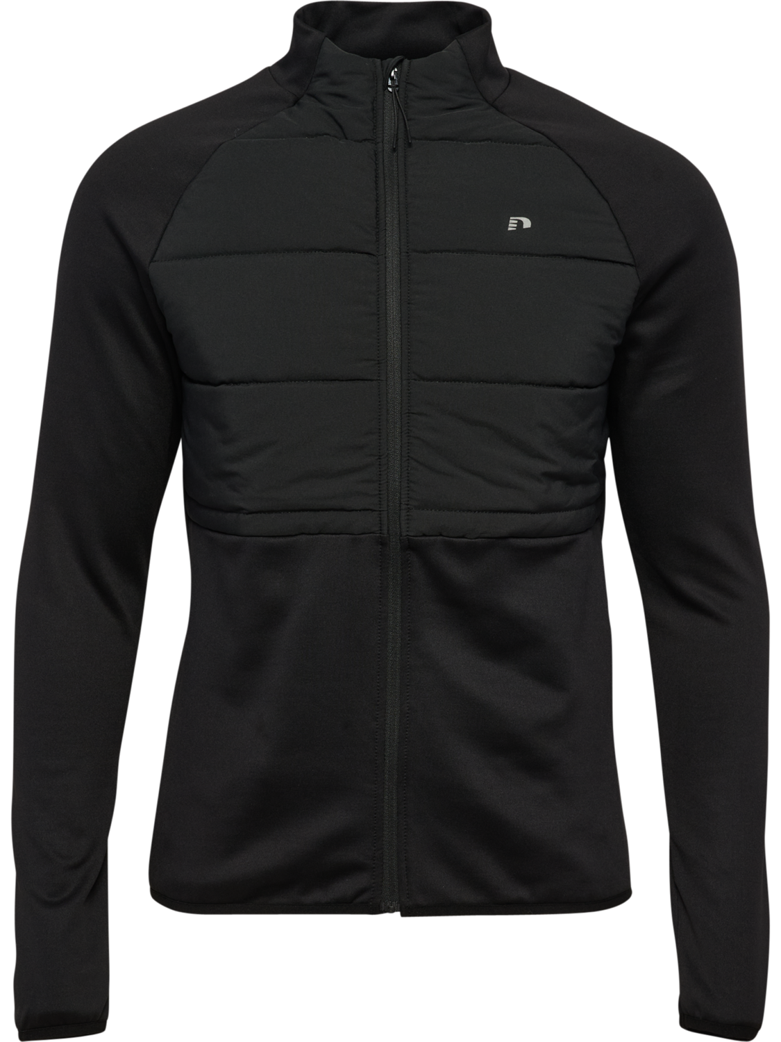 nwlQUILTED JACKET, BLACK, packshot