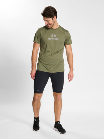nwlHENDERSON T-SHIRT S/S MEN, FOUR LEAF CLOVER, model