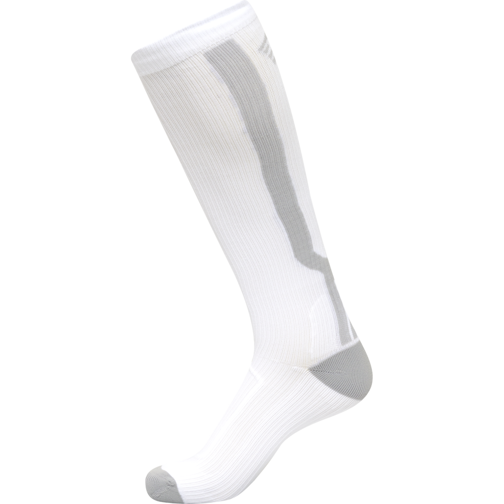 CORE COMPRESSION SOCK, WHITE, packshot