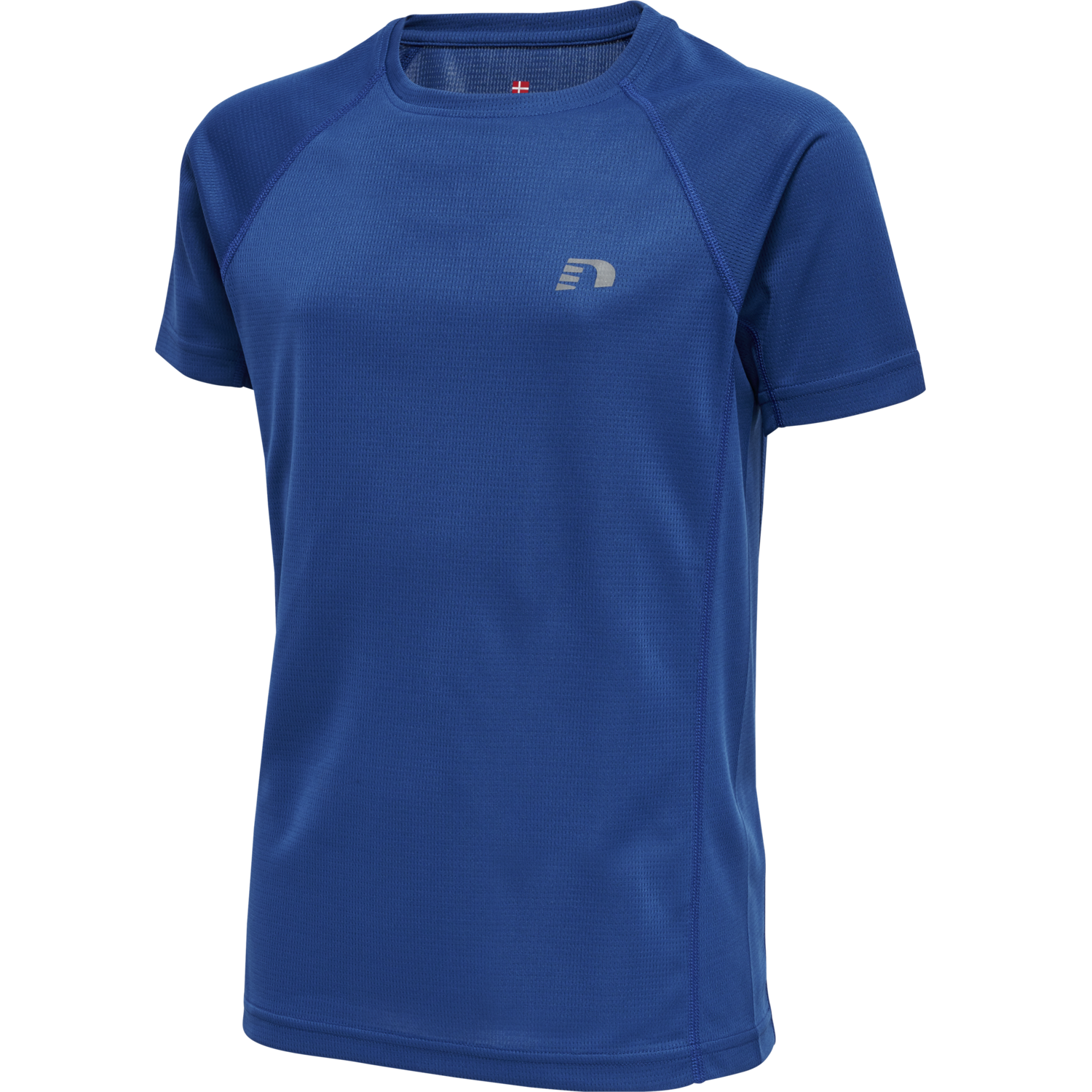 KIDS CORE RUNNING T-SHIRT S/S, TRUE BLUE, packshot