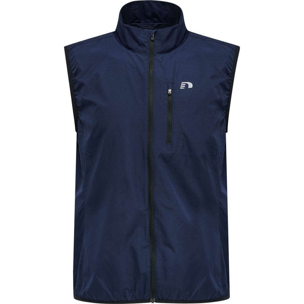 MEN'S CORE GILET, BLACK IRIS, packshot
