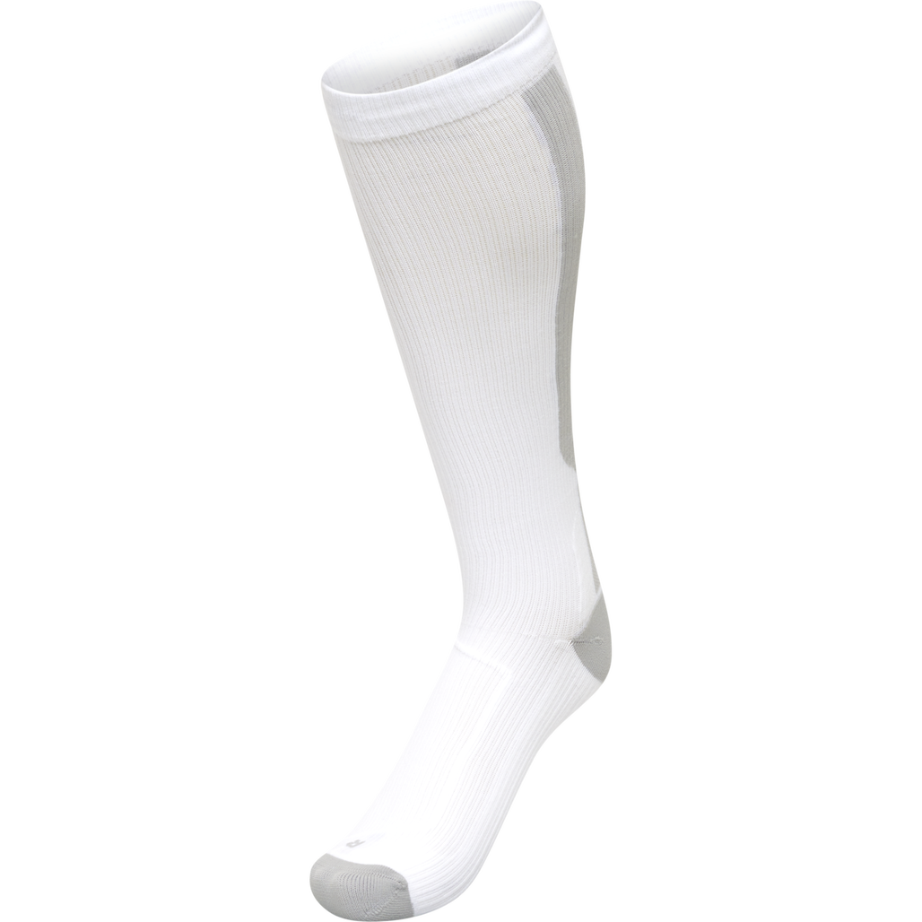 CORE COMPRESSION SOCK, WHITE, packshot