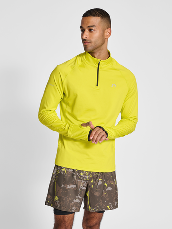 nwlLAKEWOOD 1/2 ZIP L/S MEN, SULPHUR SPRING, model