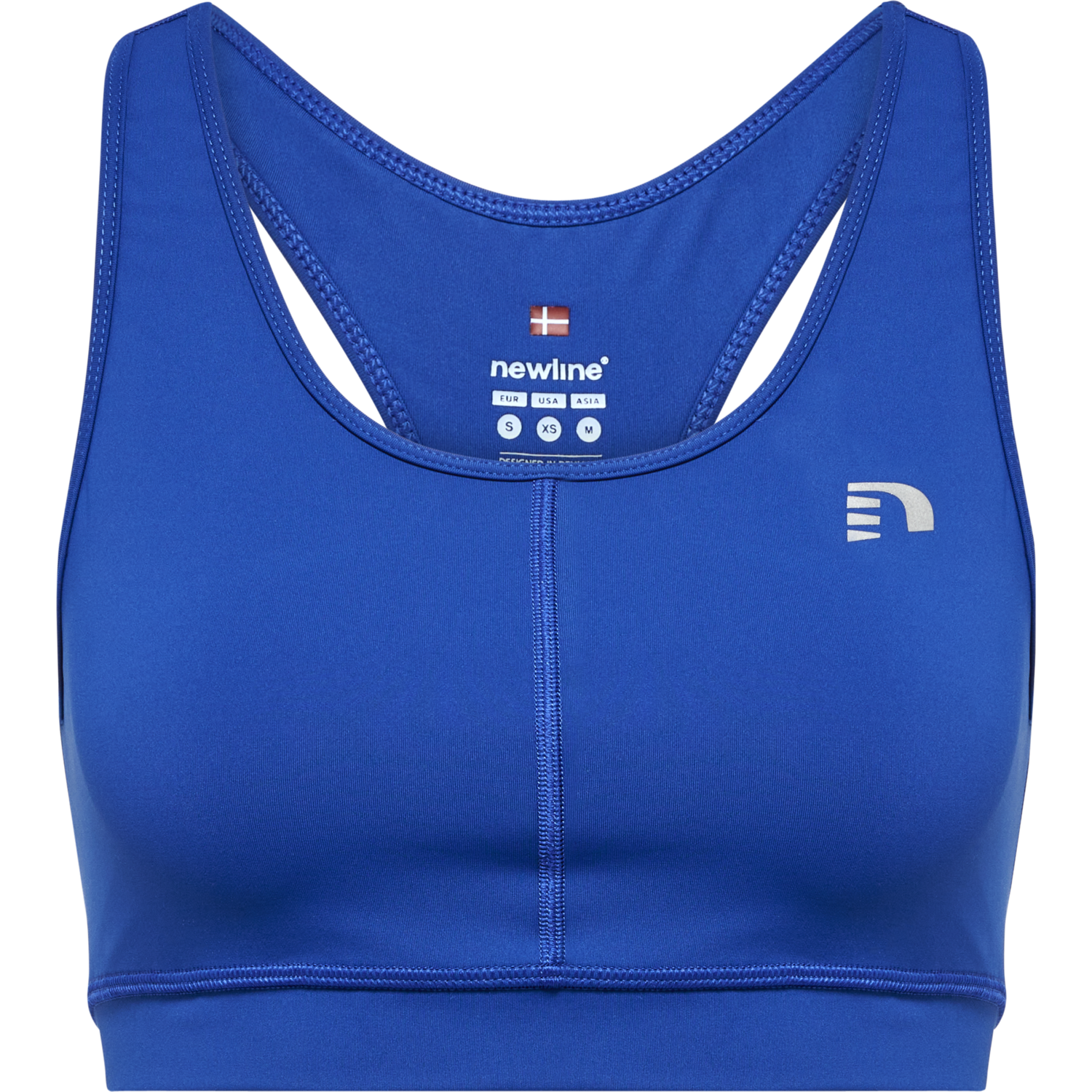 WOMEN CORE ATHLETIC TOP, TRUE BLUE, packshot