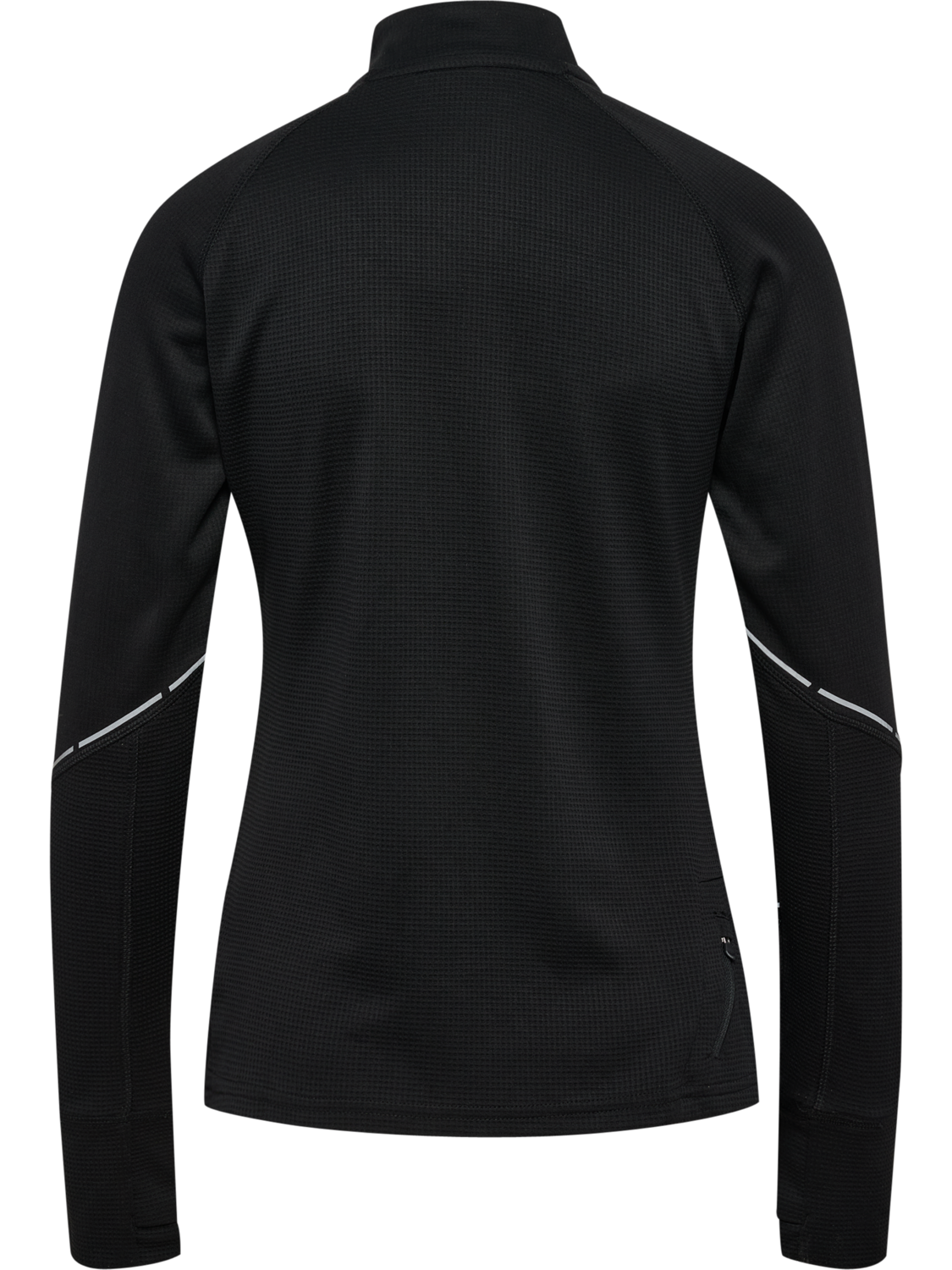 nwlPOWER HALF ZIP MIDLAYER W, BLACK, packshot