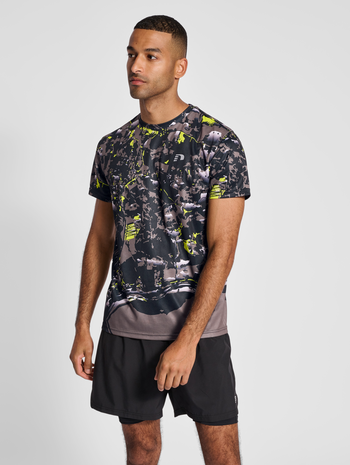 nwlHOUSTON T-SHIRT S/S MEN, TERRAIN AOP, model