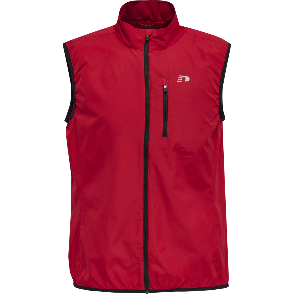 MEN'S CORE GILET, TANGO RED, packshot