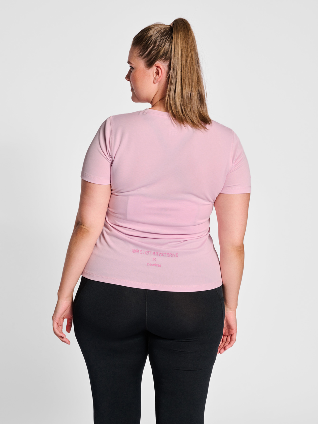 Newline nwlSB S/S RUNNING T-SHIRT WO - PINK LADY Newline nwlSB S/S RUNNING T-SHIRT WO - PINK LADY