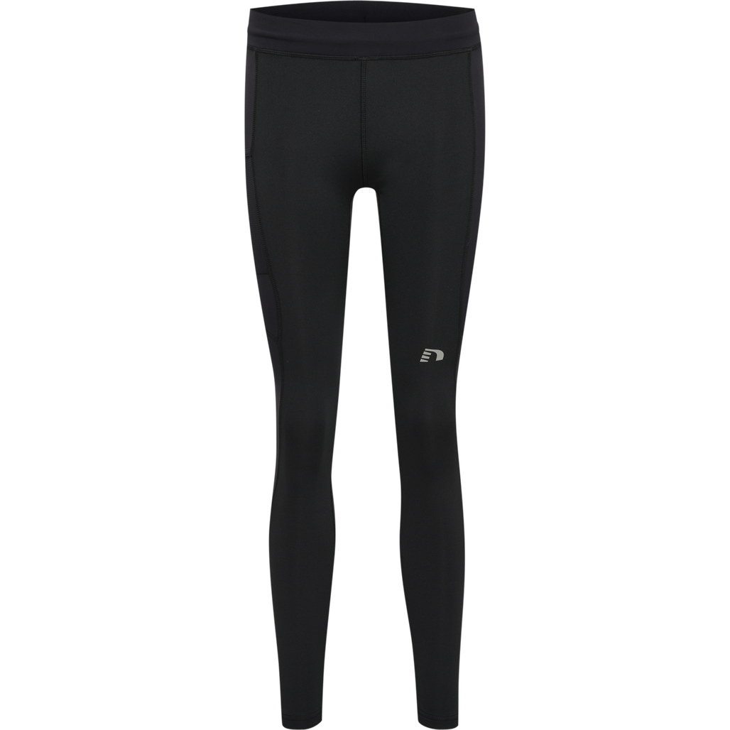 WOMEN CORE WARM PROTECT TIGHTS, BLACK, packshot