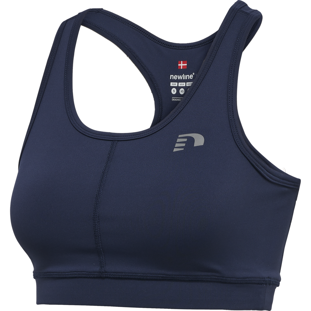 WOMEN CORE ATHLETIC TOP, BLACK IRIS, packshot