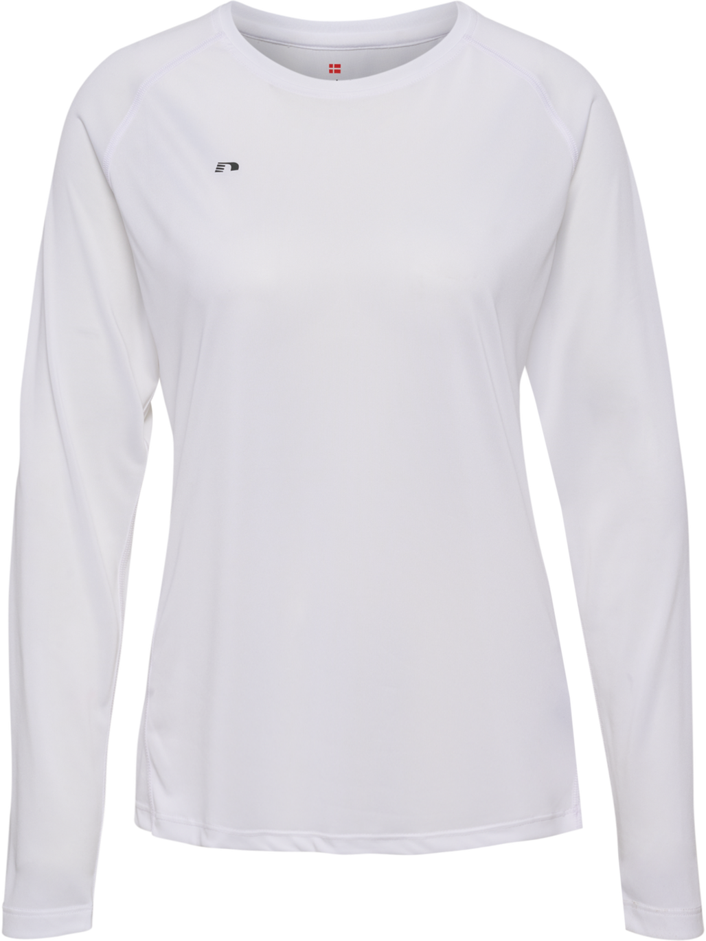 nwlBEAT W T-SHIRT L/S, WHITE, packshot