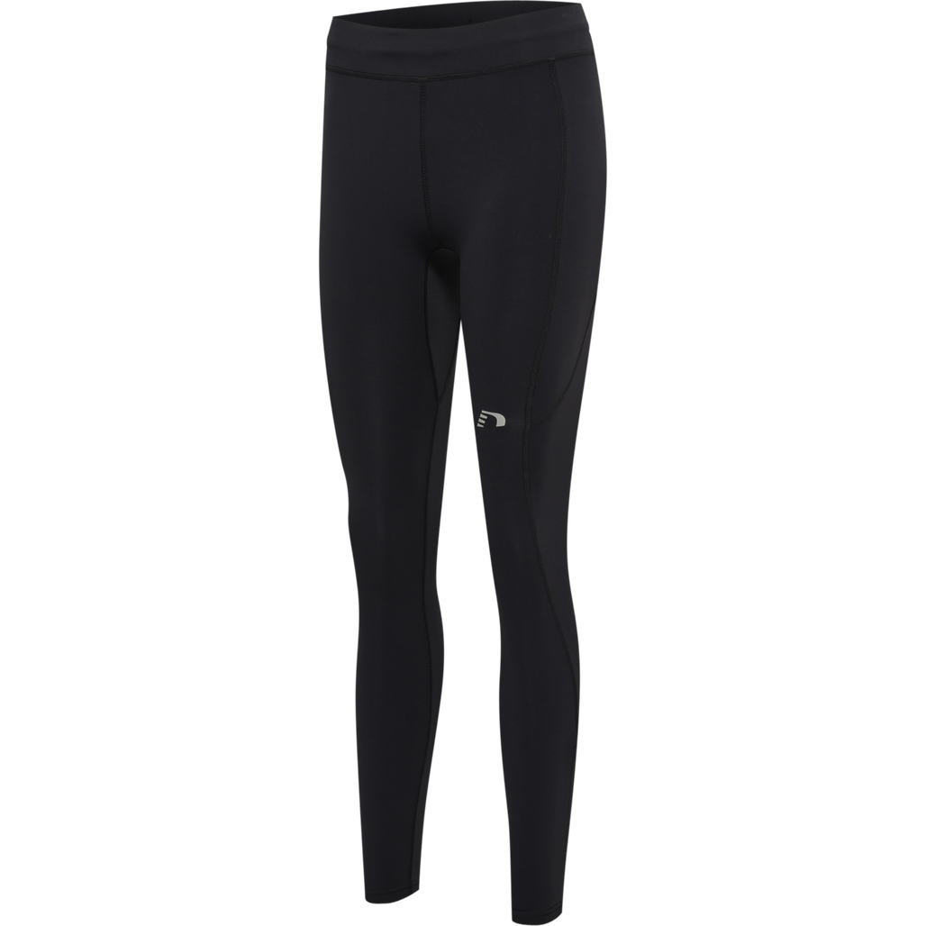 WOMEN'S CORE WARM TIGHTS, BLACK, packshot