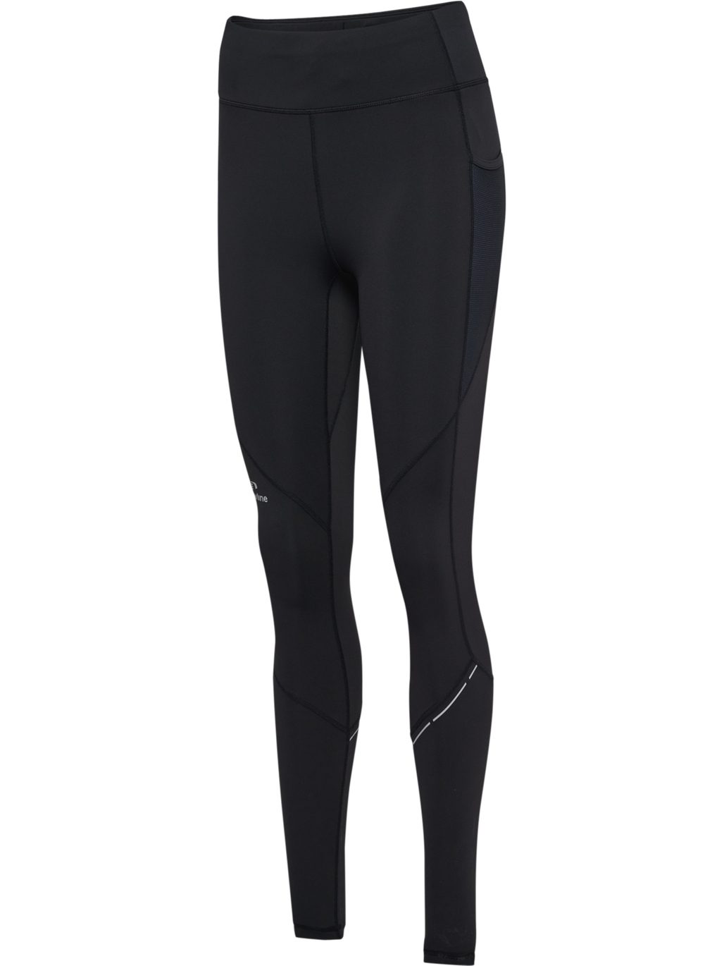 nwlRACE HIGH WAIST POCKET TIGHTS W, BLACK, packshot