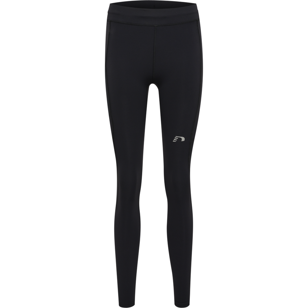 WOMEN'S CORE WARM TIGHTS, BLACK, packshot