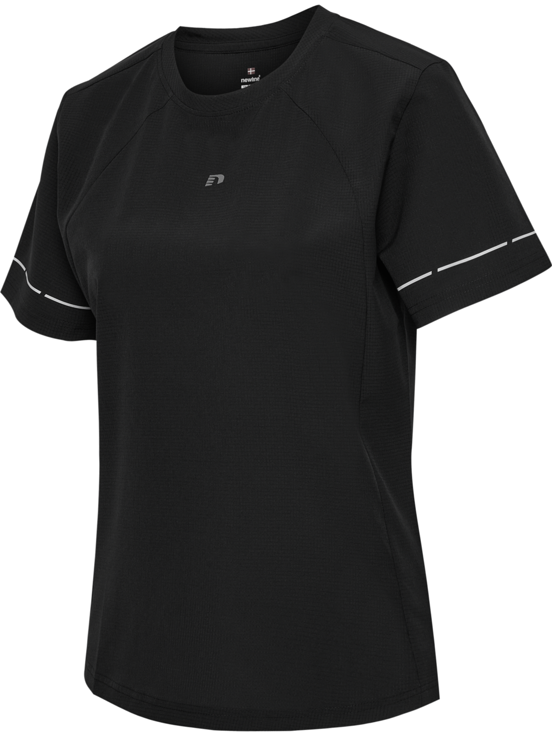 nwlBREATHE W T-SHIRT, BLACK, packshot