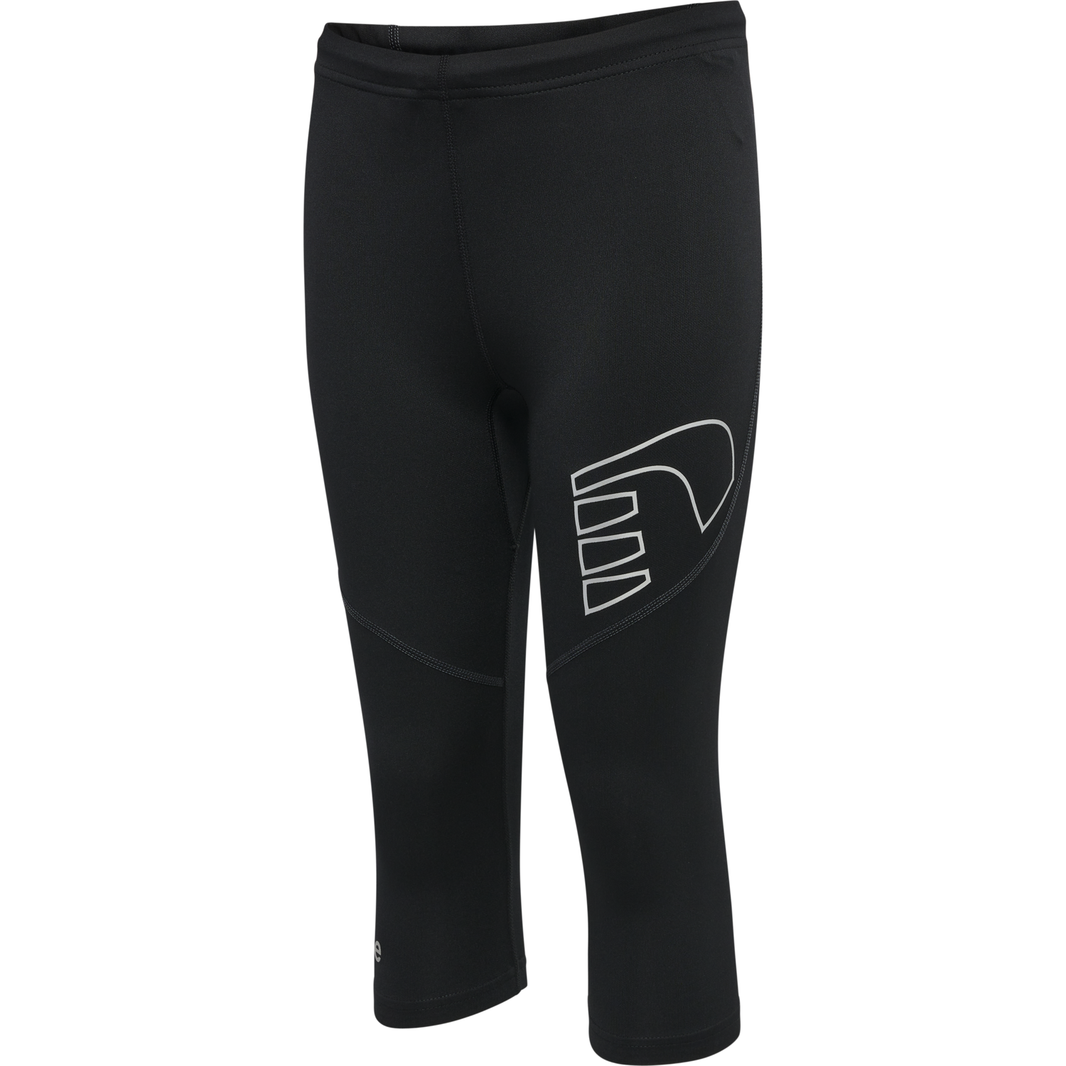 CORE KNEE TIGHTS KIDS, BLACK/FIESTA_CAZOO, packshot