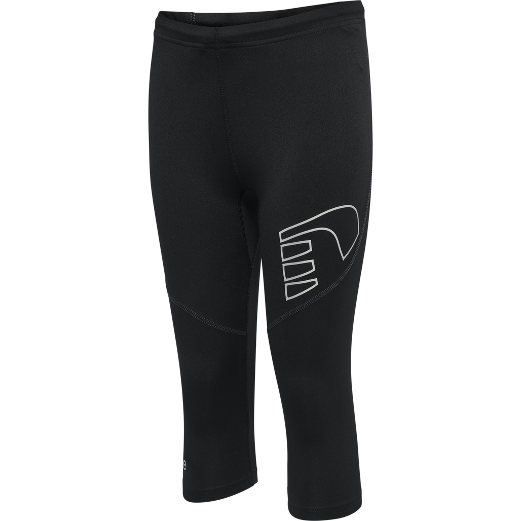 CORE KNEE TIGHTS KIDS, BLACK/FIESTA_CAZOO, packshot
