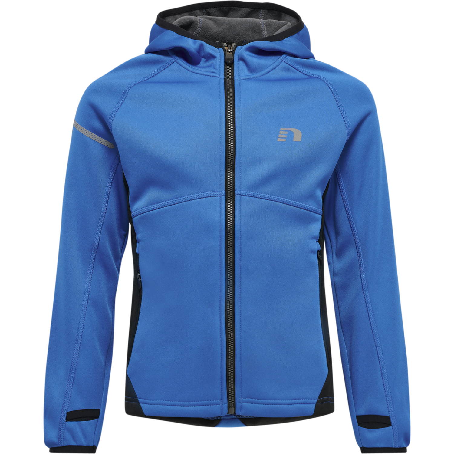 navy blue warm up jacket