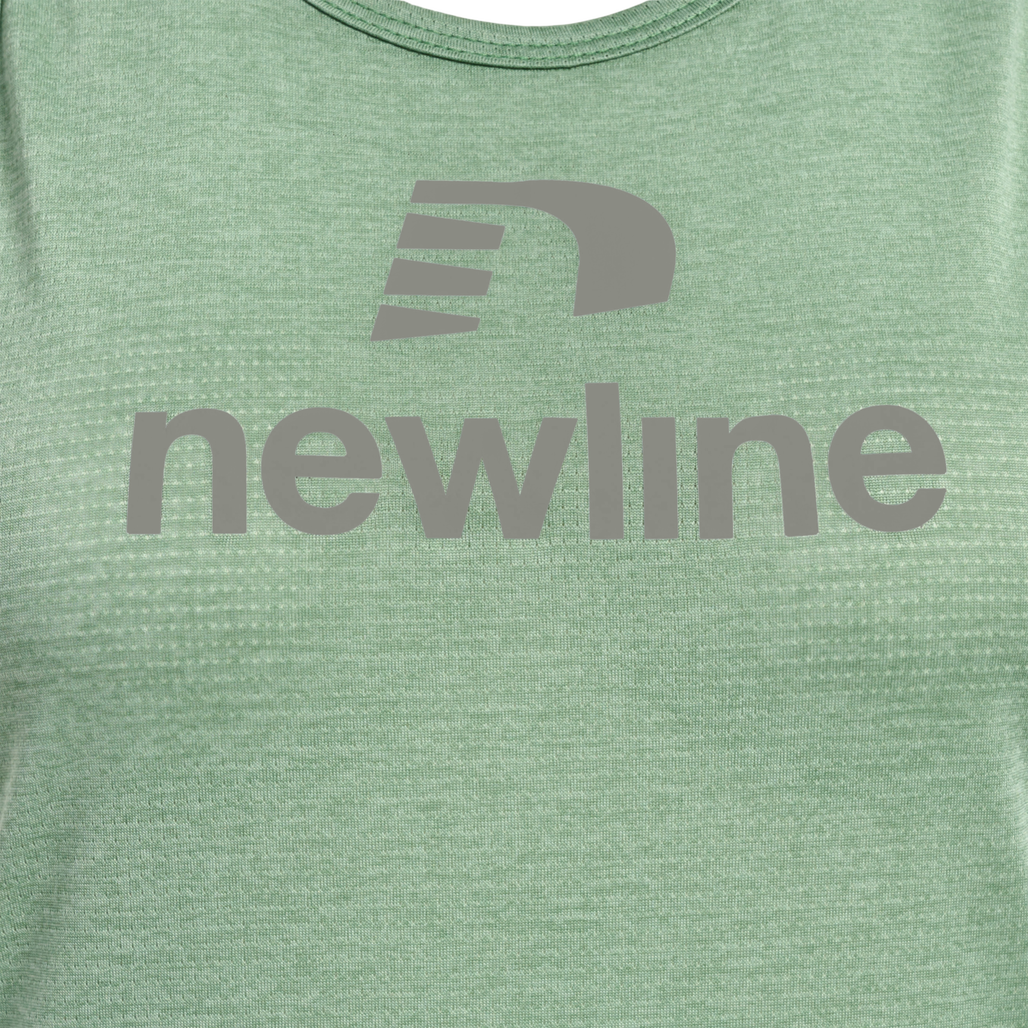 nwlFONTANA SINGLET WOMAN, GREEN BAY MELANGE, packshot