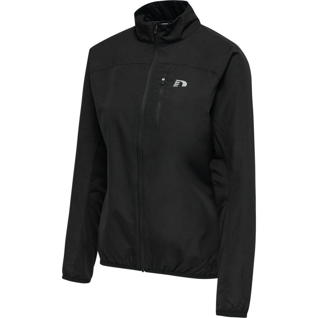 WOMEN'S CORE JACKET, BLACK, packshot