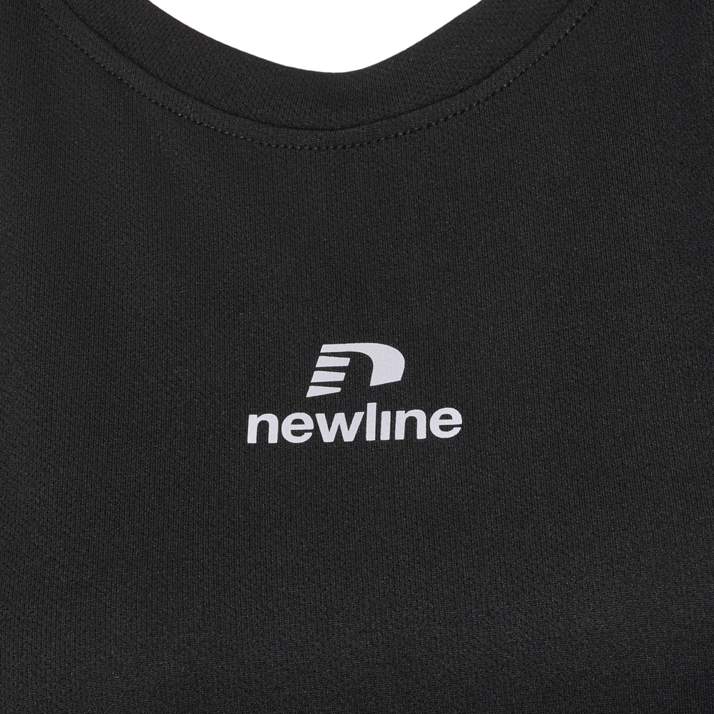 nwlBEAT POLY TEE WOMAN, BLACK, packshot