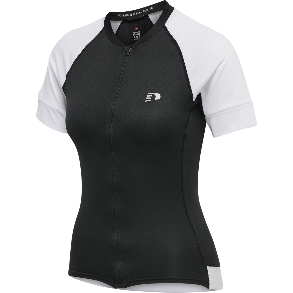 WOMENS CORE BIKE JERSEY, BLACK, packshot