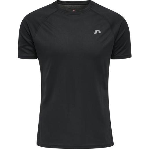 Black running t shirt outlet