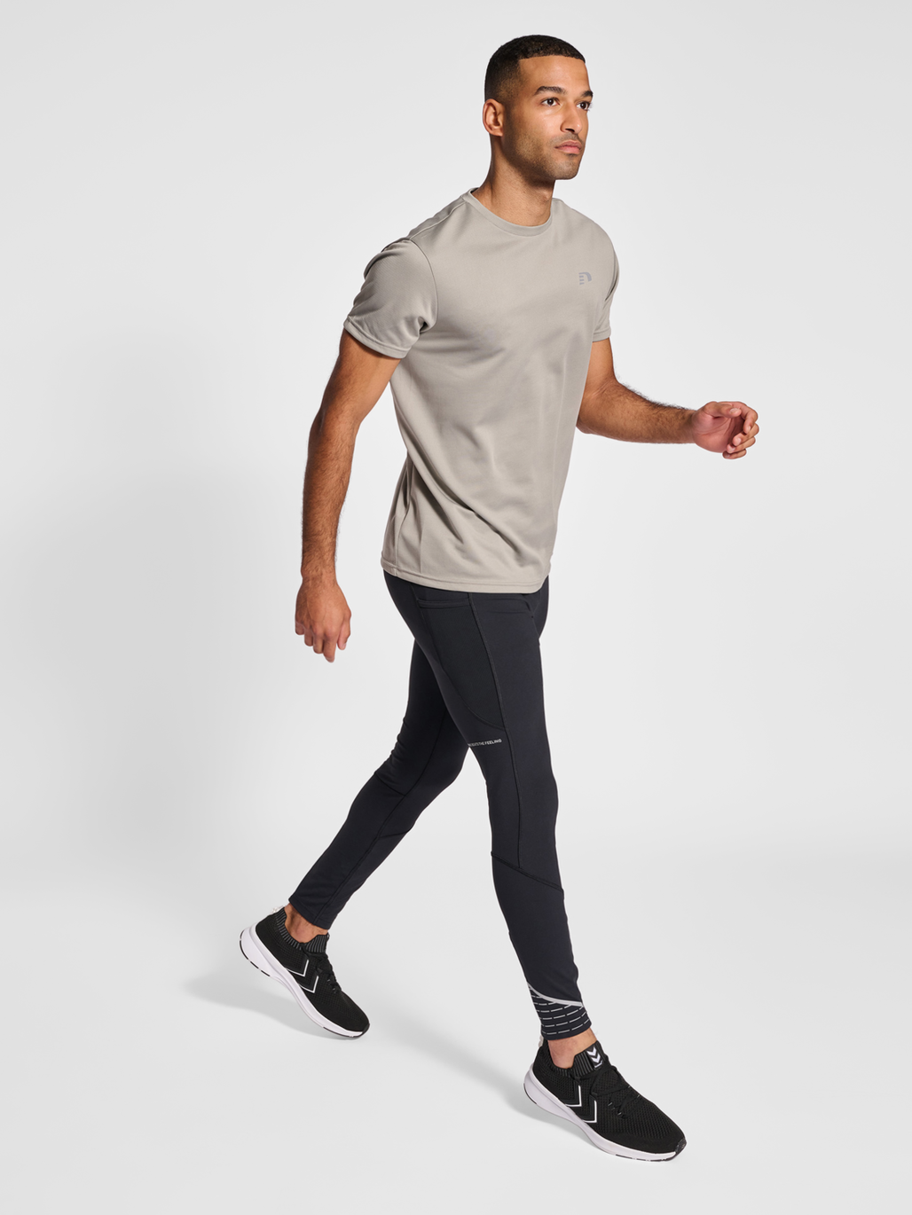 Newline nwlCHICAGO WARM TIGHTS MEN - BLACK | newlinesport.com