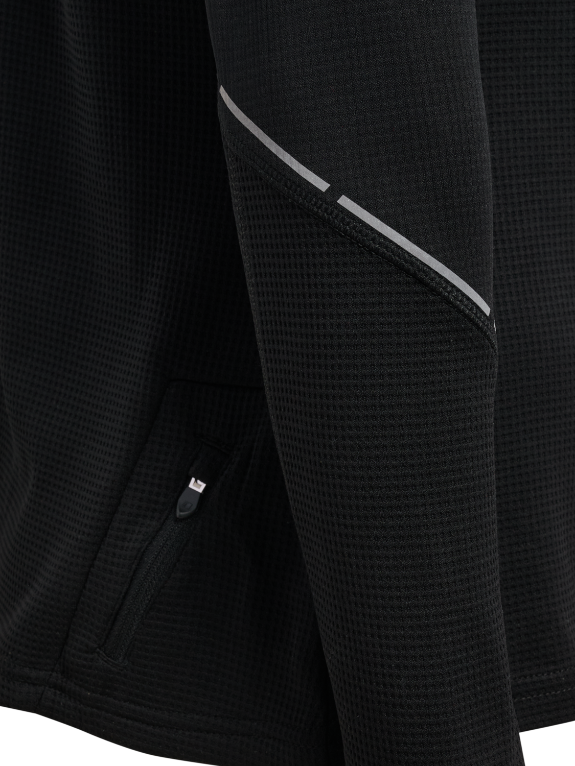 nwlPOWER HALF ZIP MIDLAYER W, BLACK, packshot