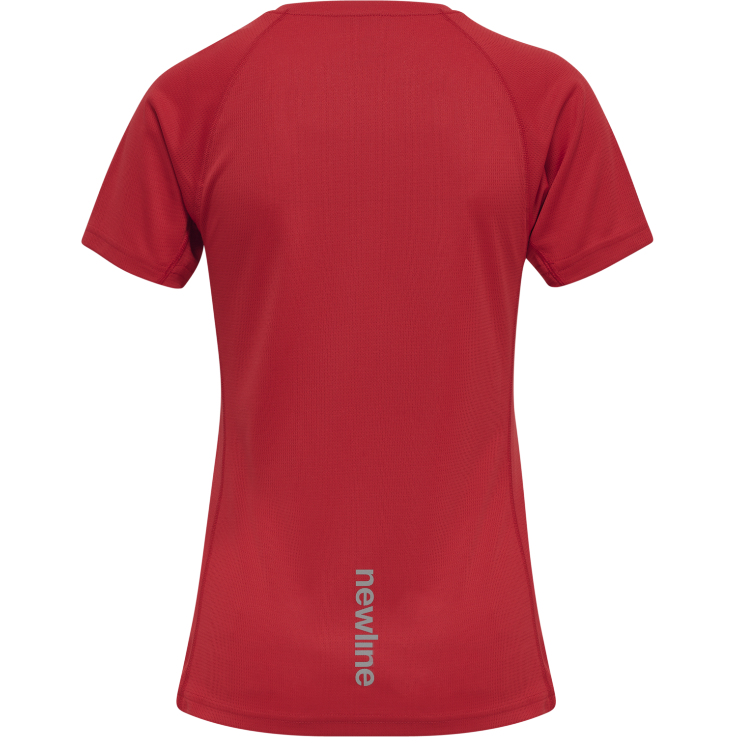 WOMEN CORE RUNNING T-SHIRT S/S, TANGO RED, packshot