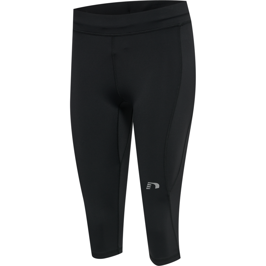 WOMEN CORE KNEE TIGHTS, BLACK, packshot