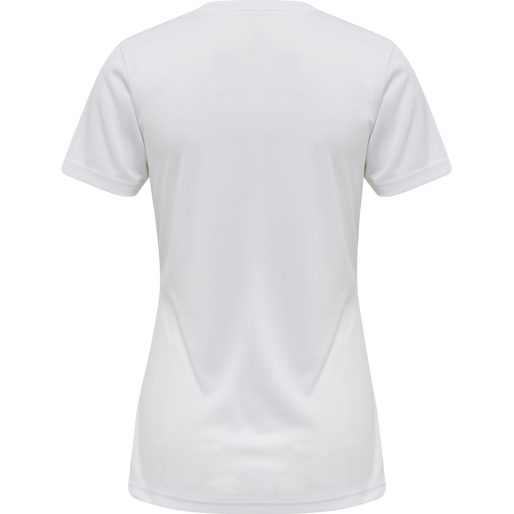 WOMEN CORE FUNCTIONAL T-SHIRT S/S, WHITE, packshot