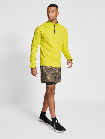 nwlLAKEWOOD 1/2 ZIP L/S MEN, SULPHUR SPRING, model