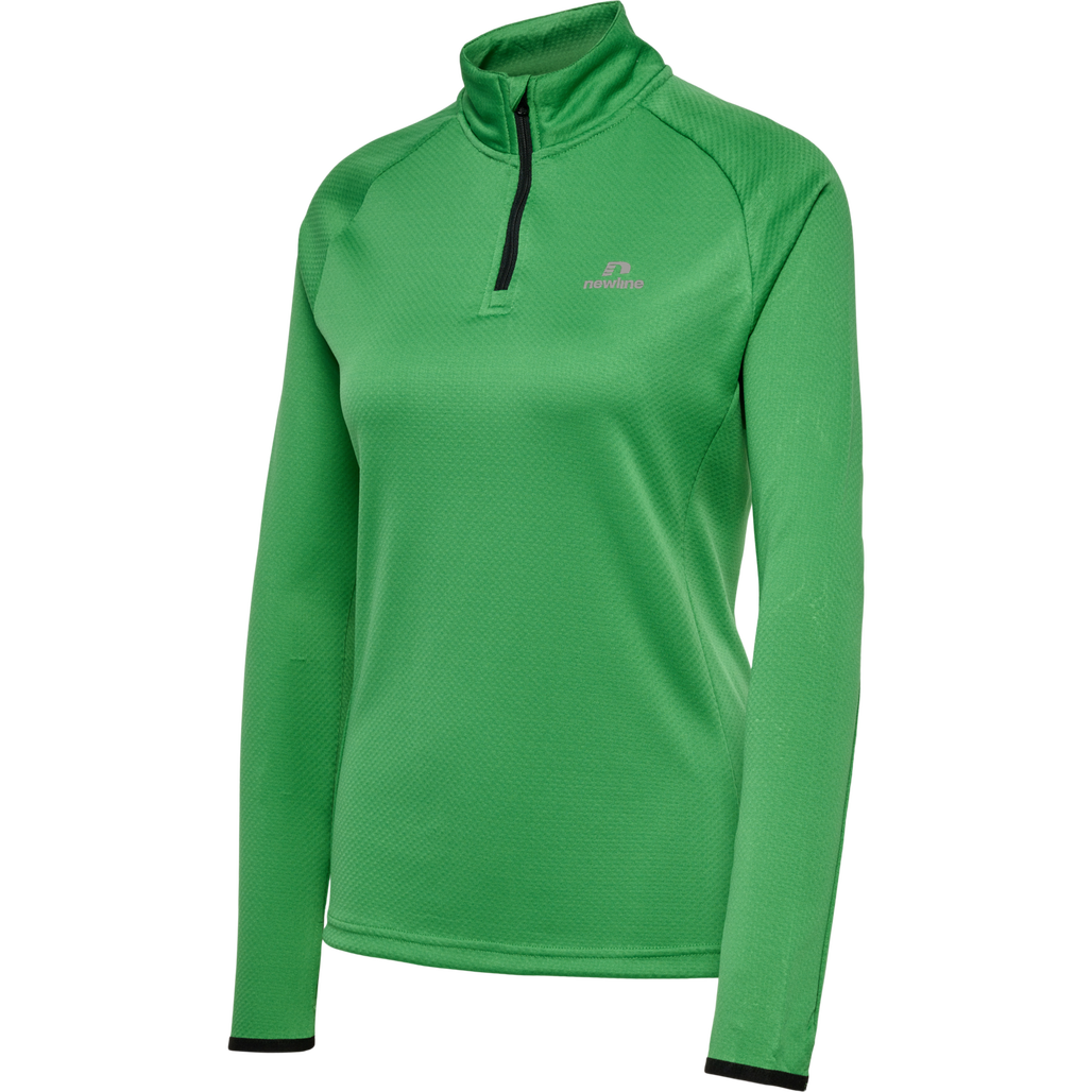 nwlPHOENIX 1/2 ZIP L/S WOMAN, MEDIUM GREEN, packshot