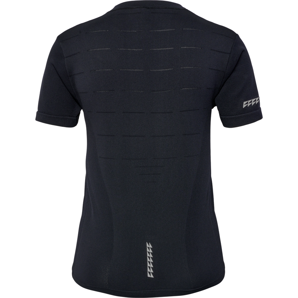 nwlRIVERSIDE SEAMLESS T-SHIRT S/S W, BLACK, packshot