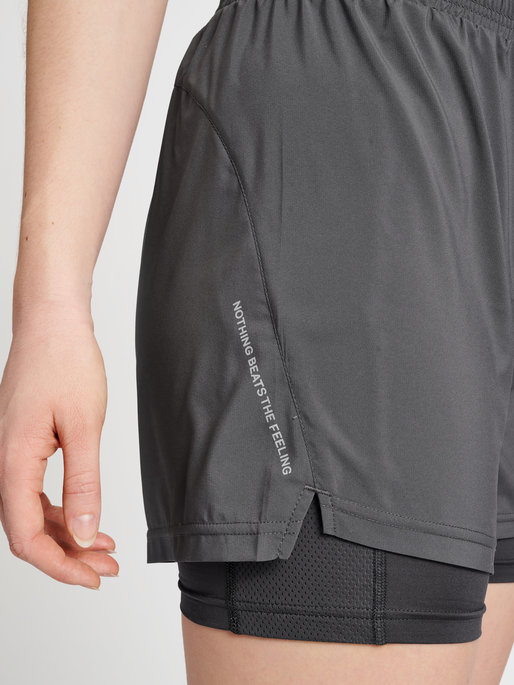 Women's 2 in 1 gym shorts cheap
