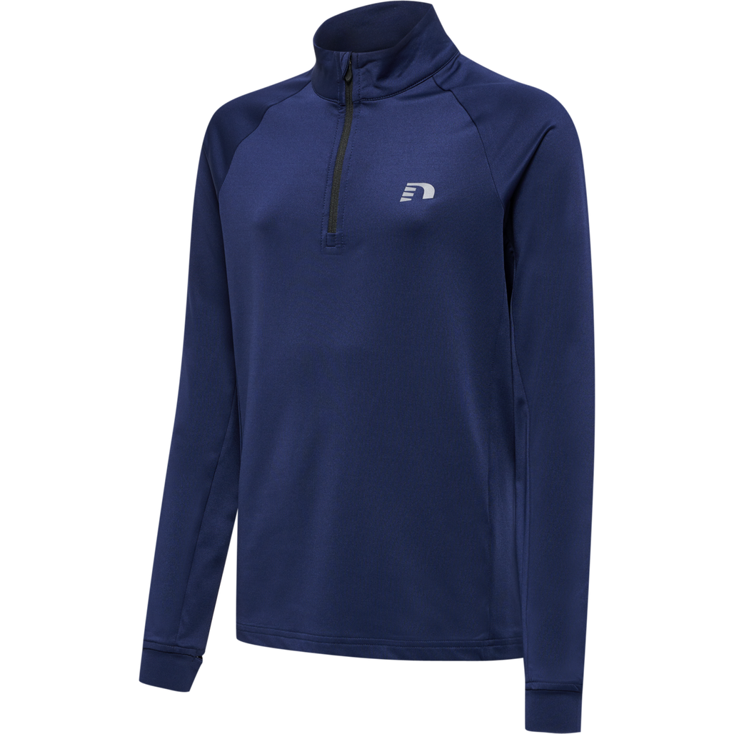 KIDS CORE MIDLAYER, BLACK IRIS, packshot