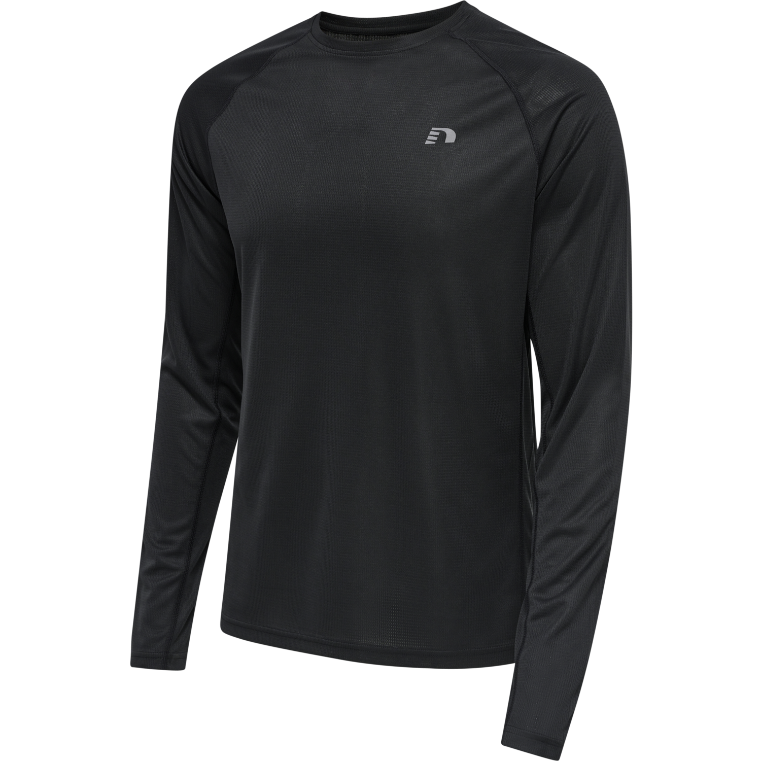 Newline MEN CORE RUNNING T-SHIRT L/S - BLACK | newlinesport.com