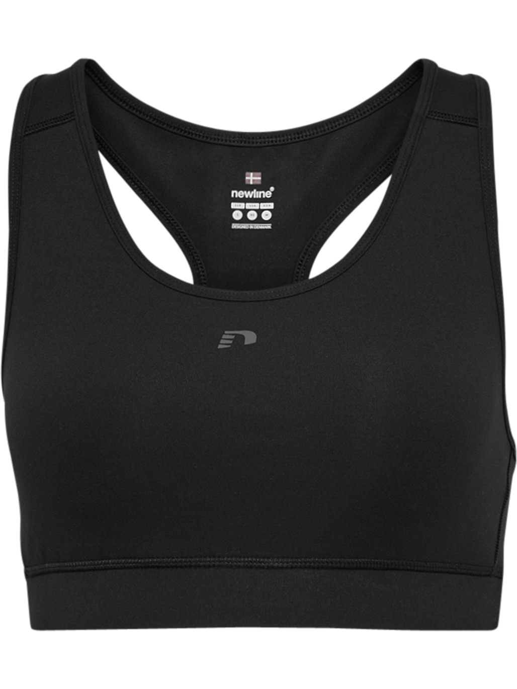 nwlLEAN SPORTS BRA, BLACK, packshot