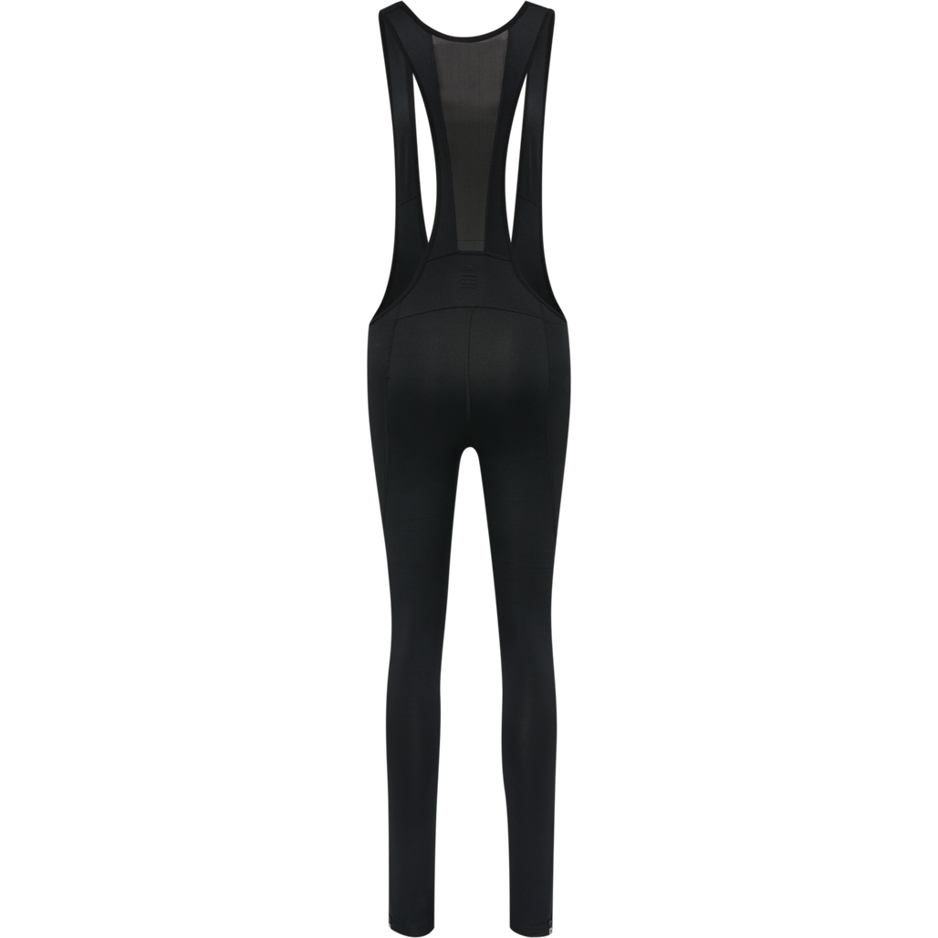 WOMEN CORE BIKE LONG BIB, BLACK, packshot