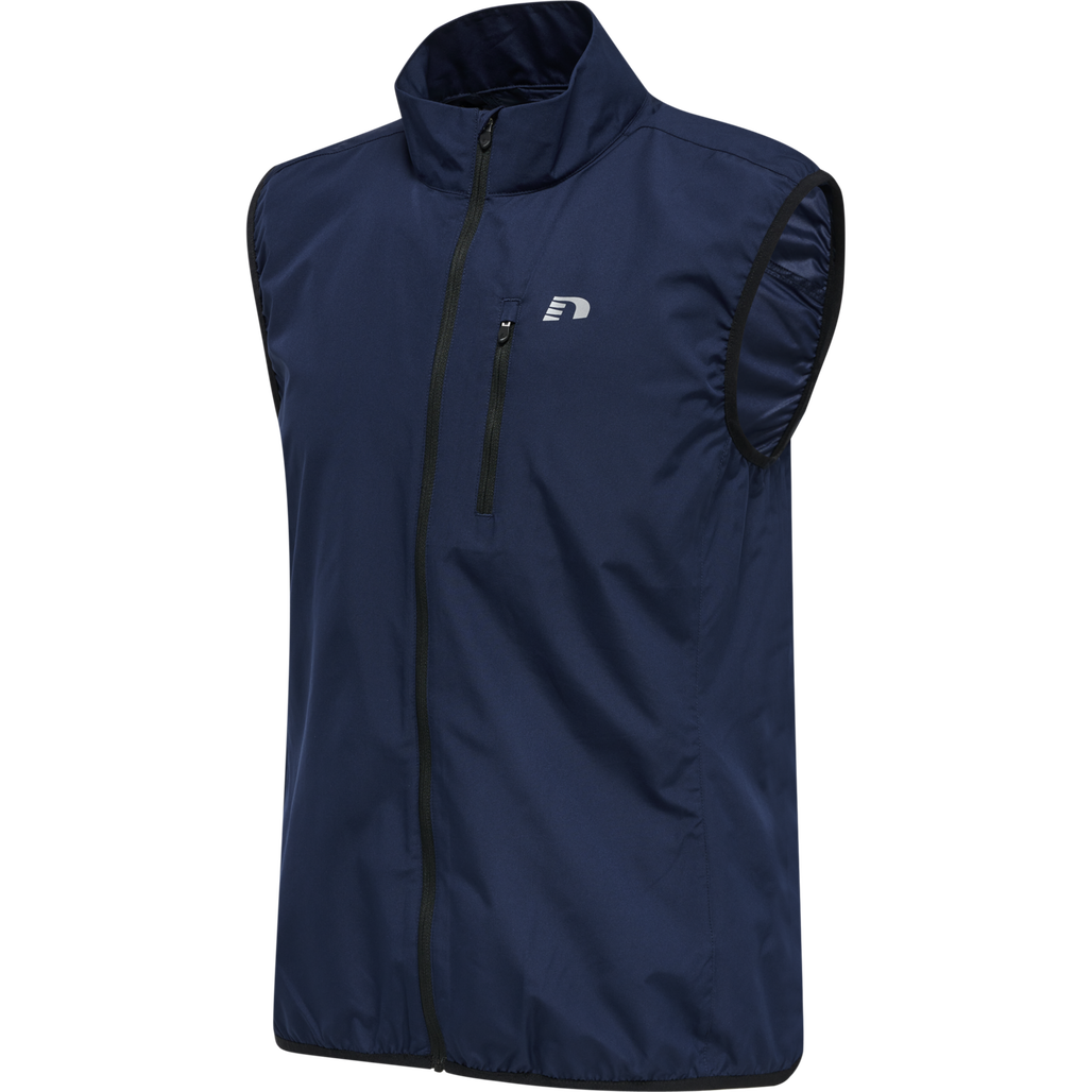 MEN'S CORE GILET, BLACK IRIS, packshot