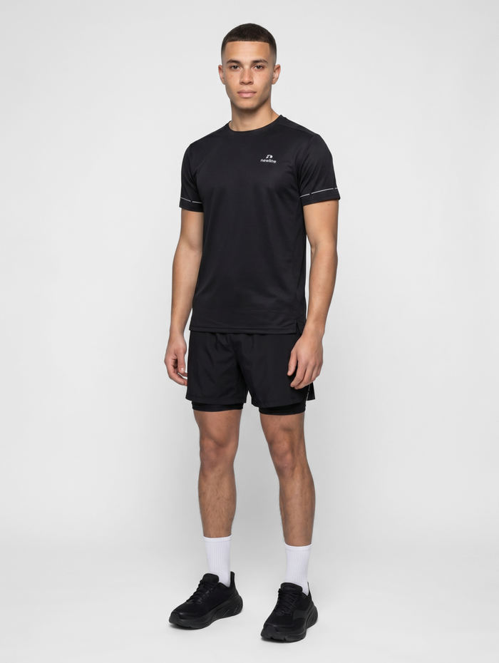 nwlBREATHE T-SHIRT, BLACK, model