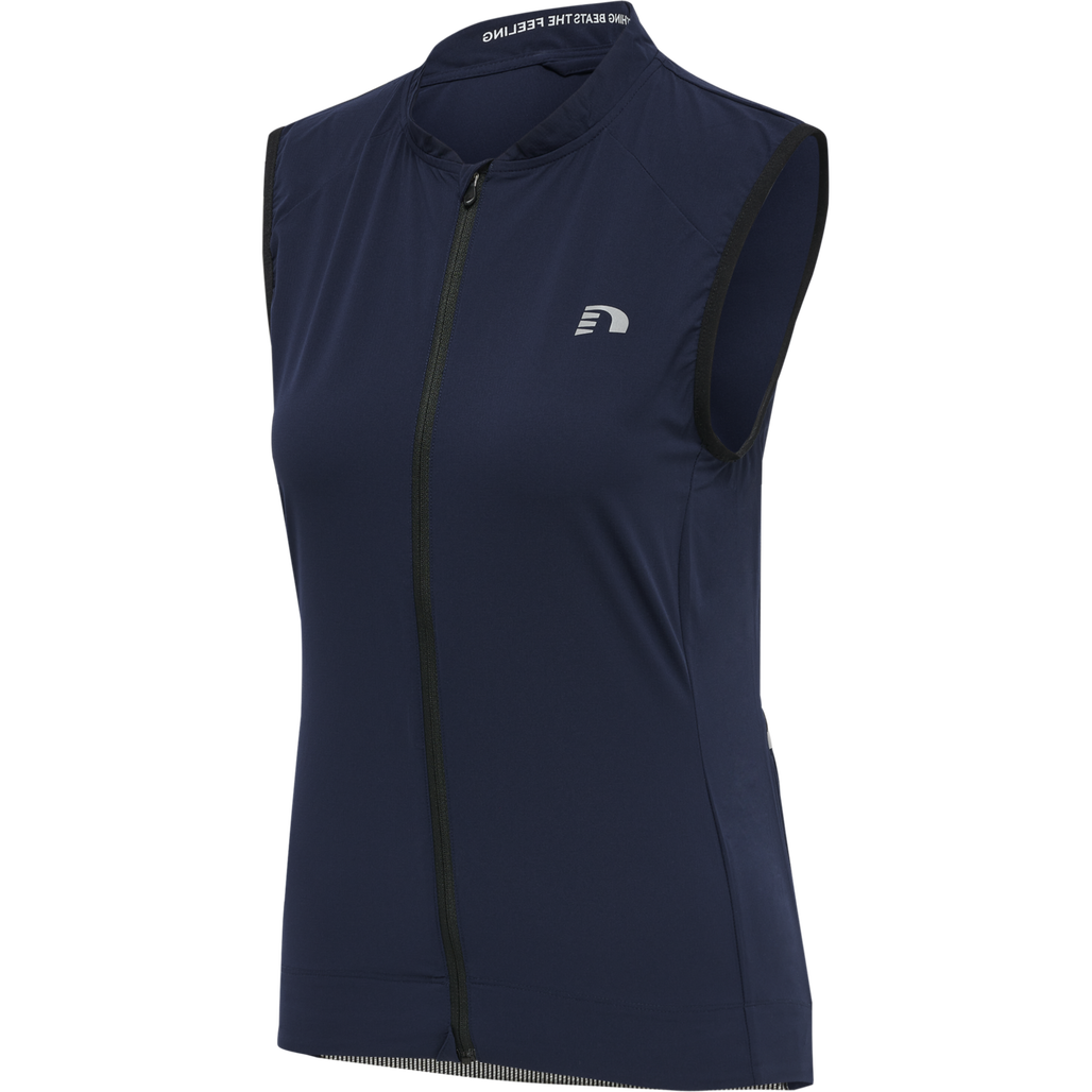 WOMENS CORE BIKE GILET, BLACK IRIS, packshot
