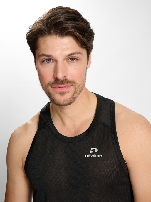 nwlOMAHA SINGLET male, BLACK, model