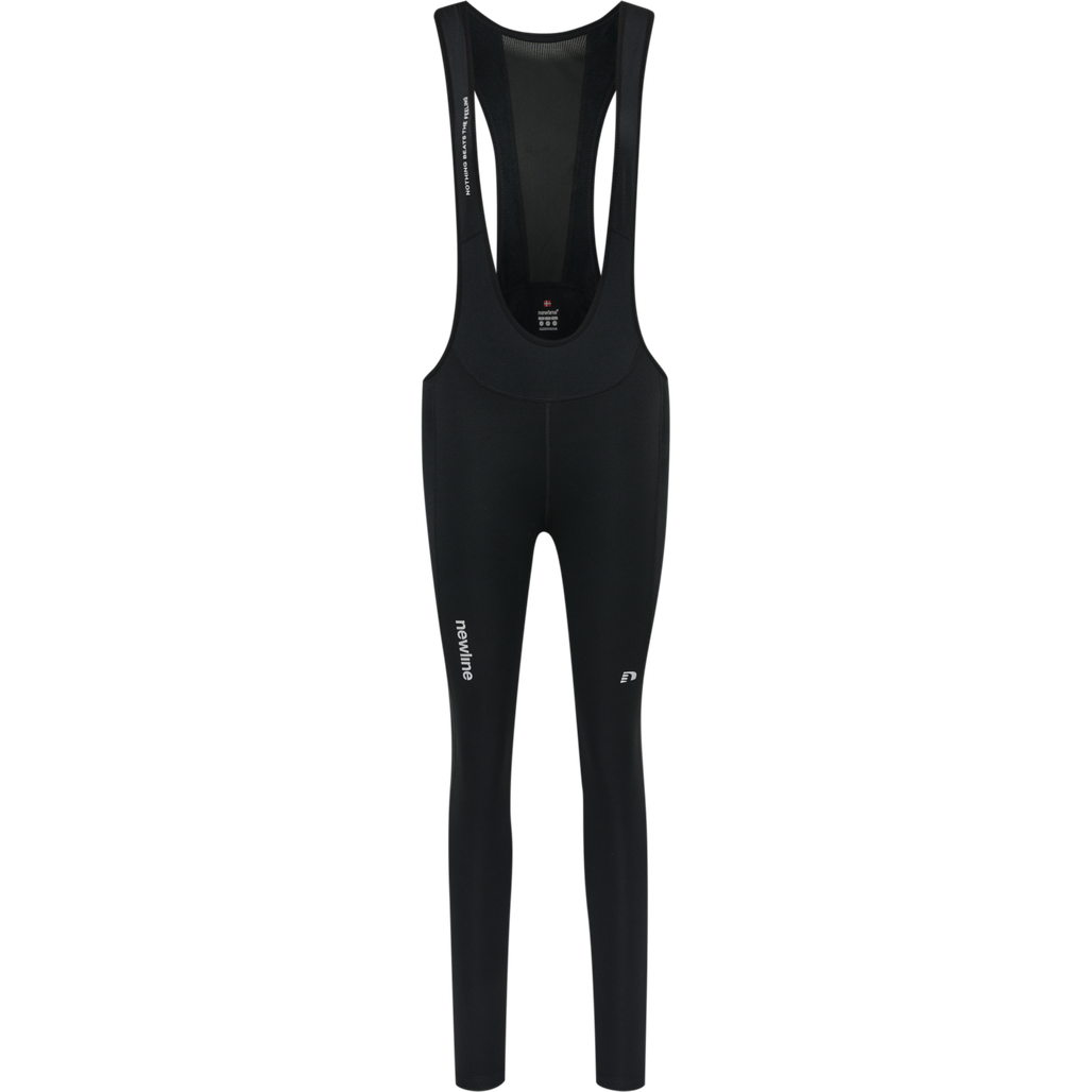 WOMEN CORE BIKE LONG BIB, BLACK, packshot